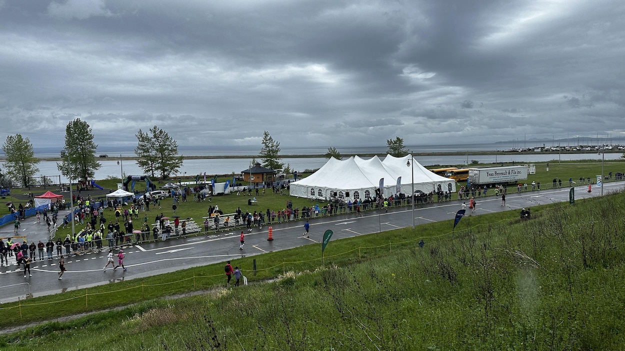 Courir pour les personnes atteintes de cancer en Gaspésie
