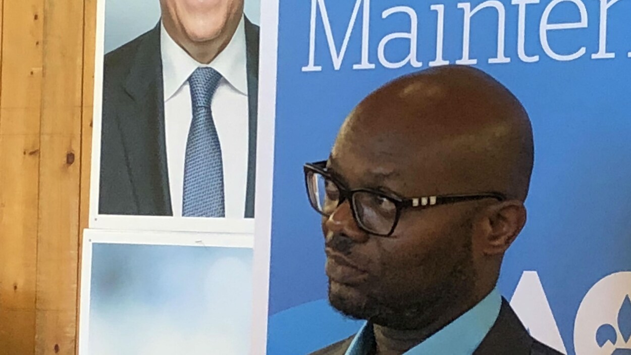 Mathieu Quenum, candidat de la CAQ dans Matane-Matapédia Mathieu Quenum, candidat de la CAQ dans Matane-Matapédia