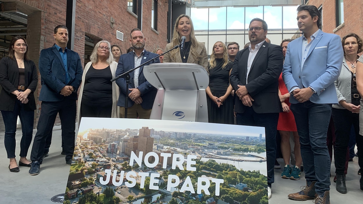 Gatineau veut « sa juste part » du prochain gouvernement