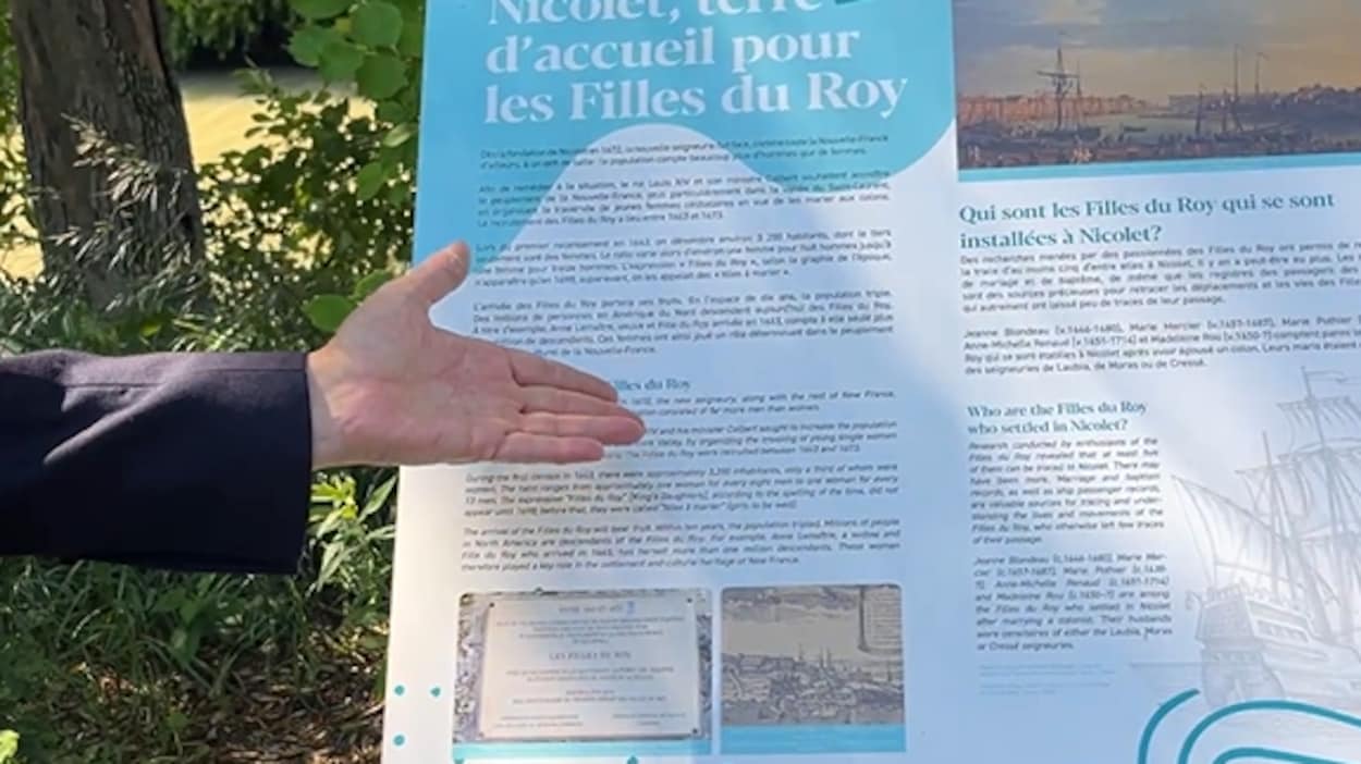 Nicolet rend hommage aux Filles du Roi et à leur rôle dans l'histoire