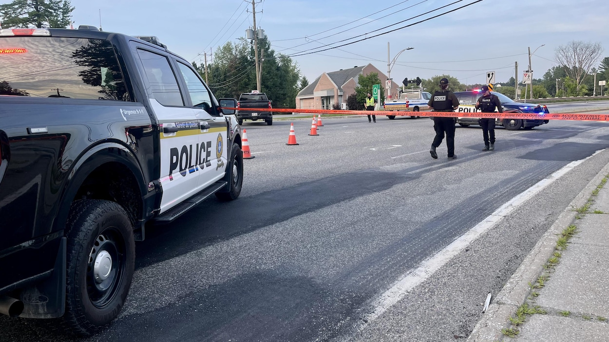 Intervention policière : une personne blessée à Ascot Corner