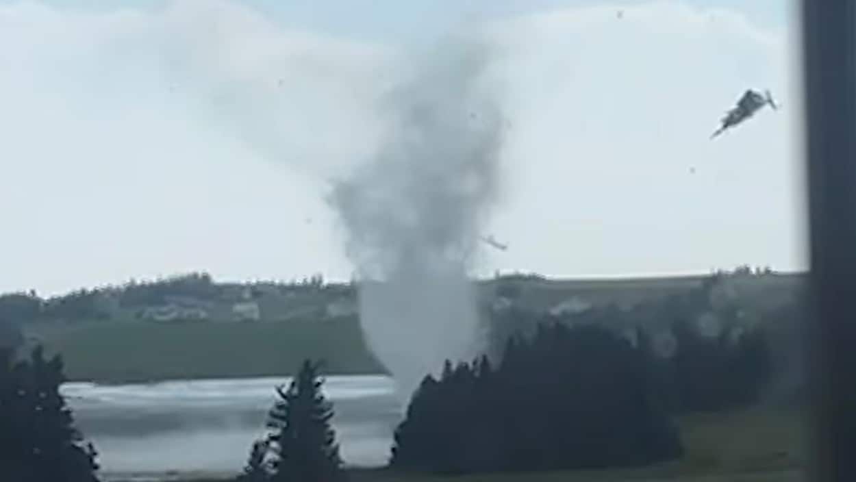 Une tornade, une trombe marine et des orages violents ont touché l’Î.-P.-É.
