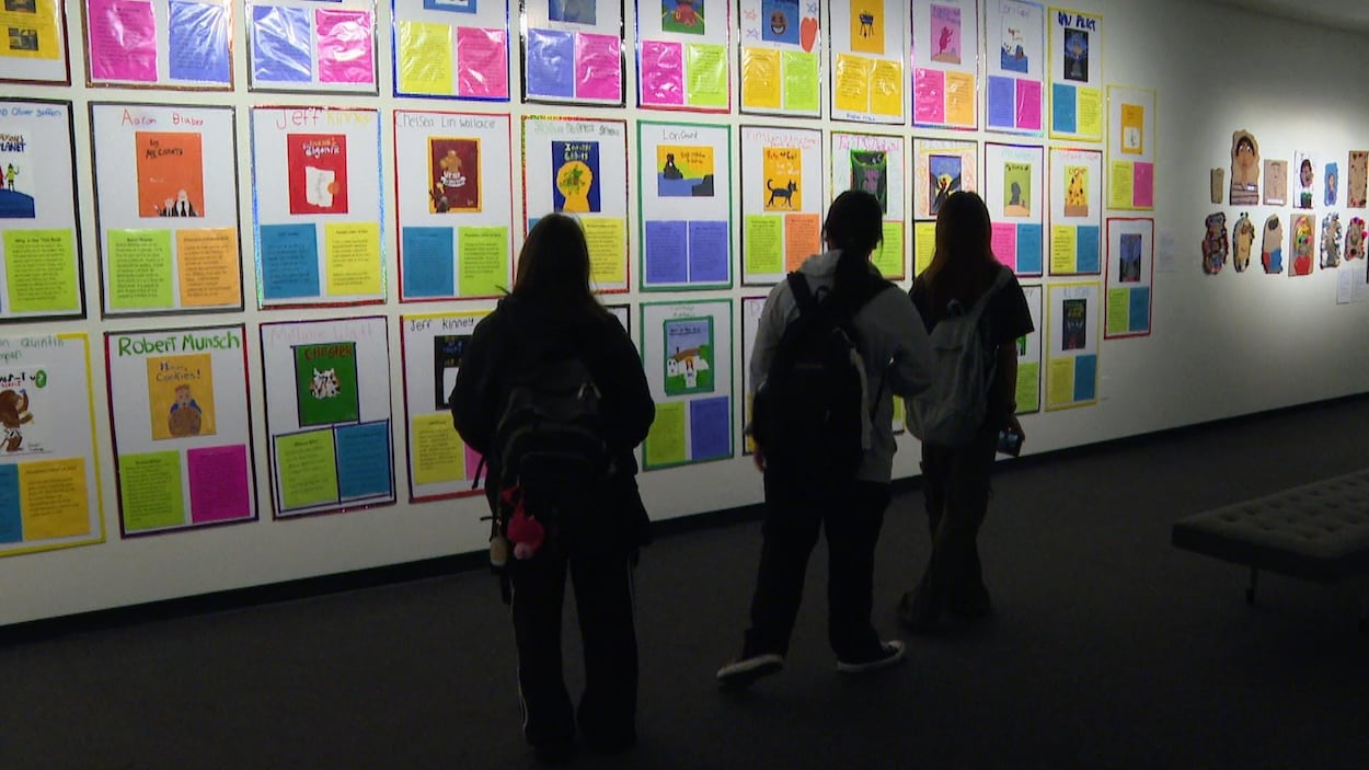 Trouver sa voix : une exposition d'élèves artistes