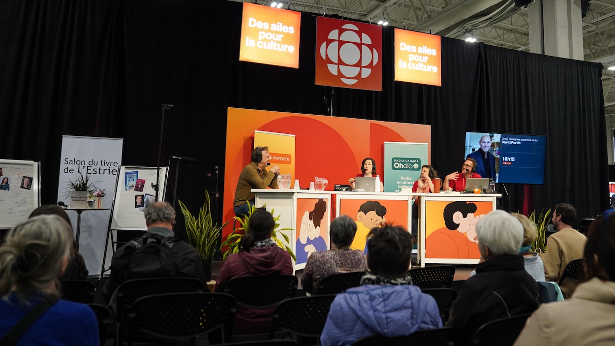 Les coulisses de Vivement le retour au Salon du livre