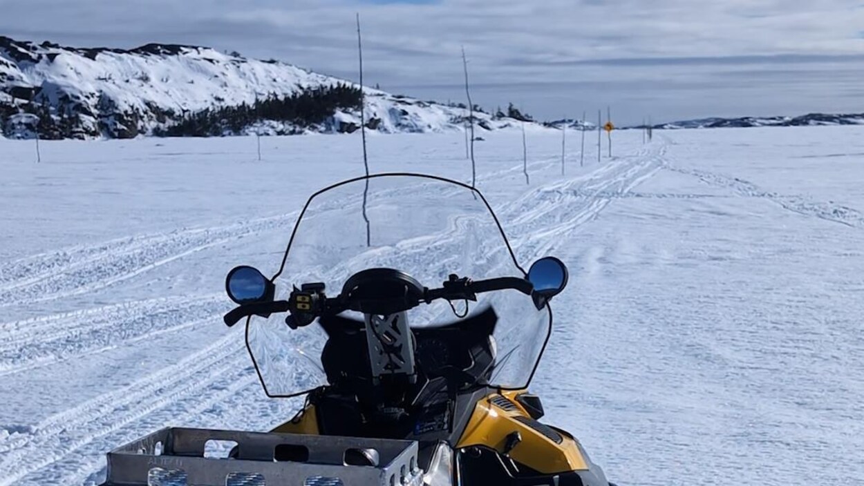 La route blanche ouverte presque partout!
