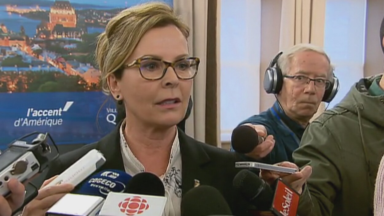 Anne Guérette, chef de Démocratie Québec Anne Guérette, chef de Démocratie Québec