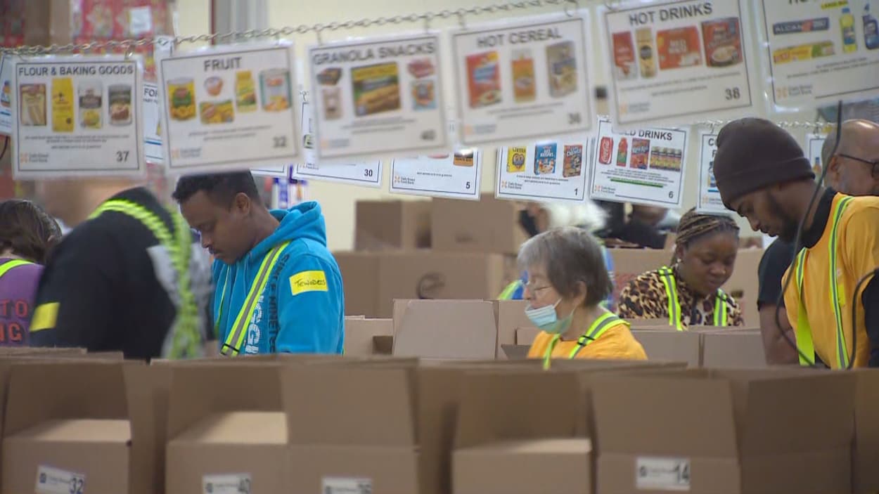Moins de dons offerts aux banques alimentaires durant le temps des Fêtes en 2025