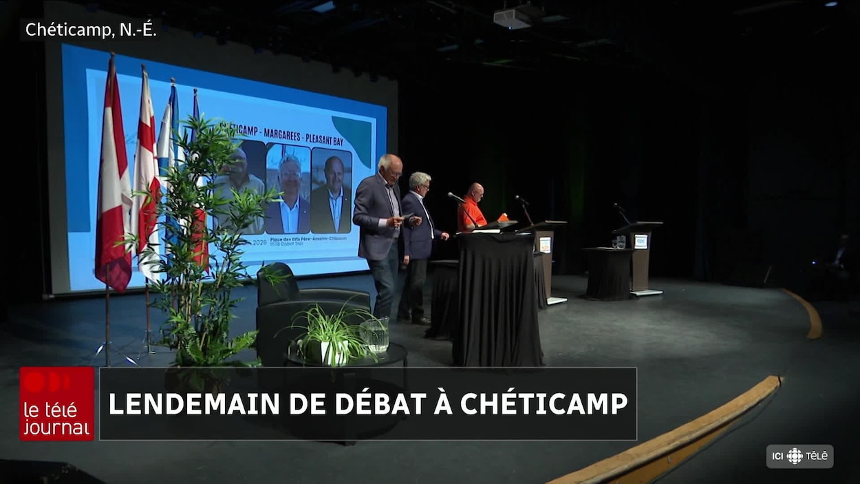 Élection partielle : les candidats débattent à Chéticamp