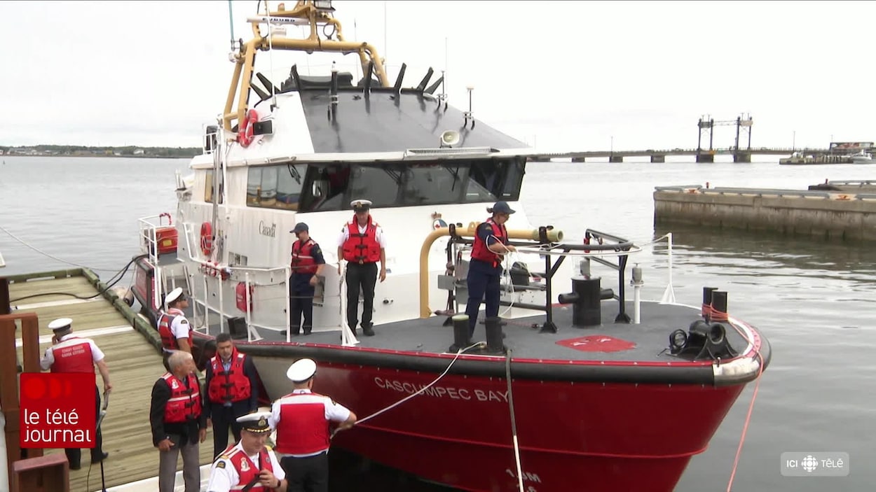 La Garde côtière canadienne inaugure un navire ultramoderne à Shippagan