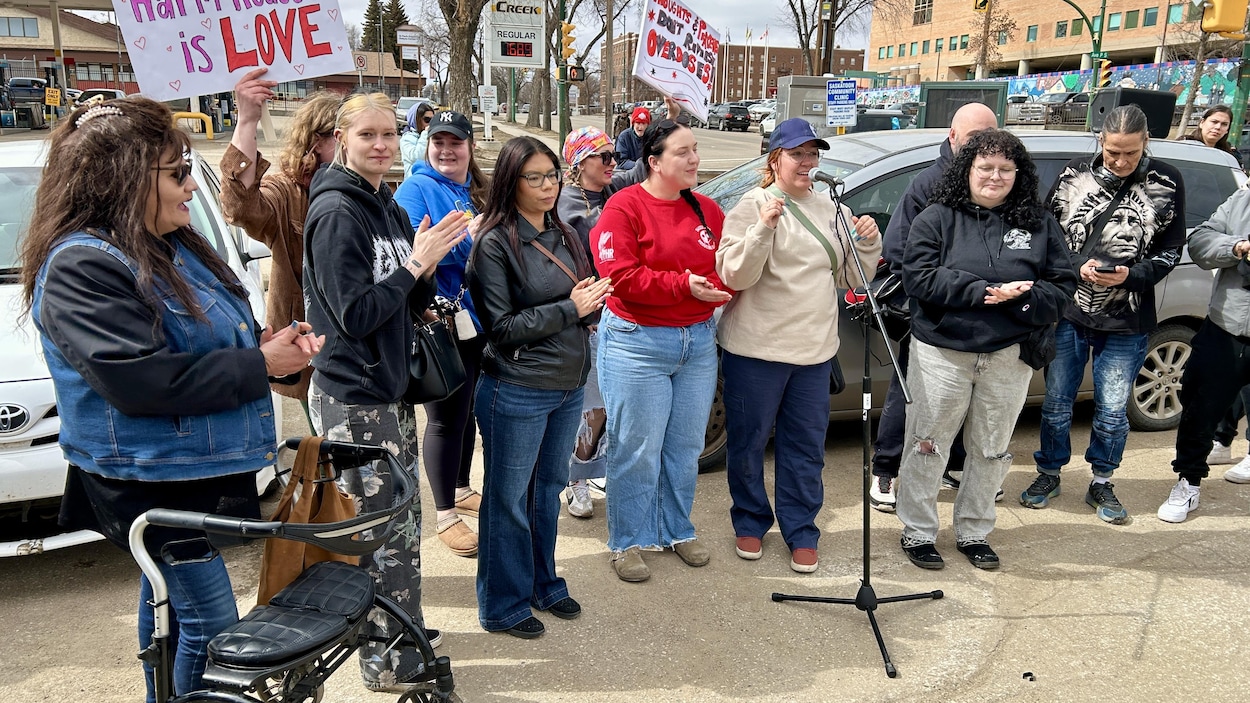 Des manifestations en soutien à Prairie Harm Reduction