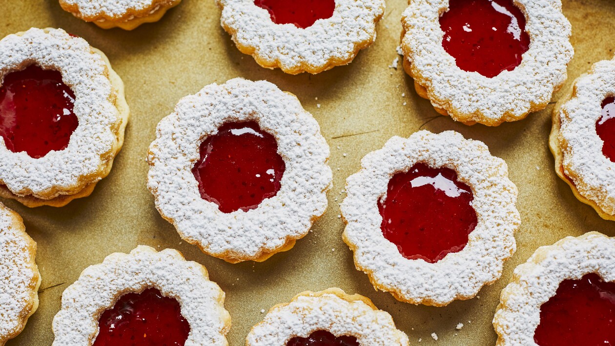 Biscuits sablés noisette, orange et chocolat blanc - michelerousseaudtp