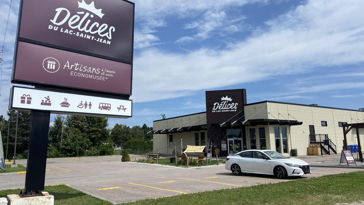 Transformation du bleuet des affaires d’or pour Délices du LacSaint