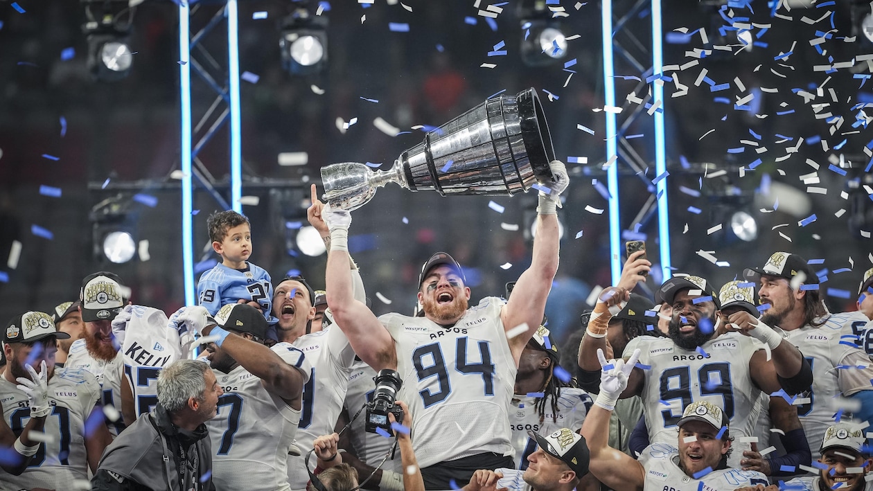 Un match de la Coupe Grey qui a passionné de nombreux francophones Le