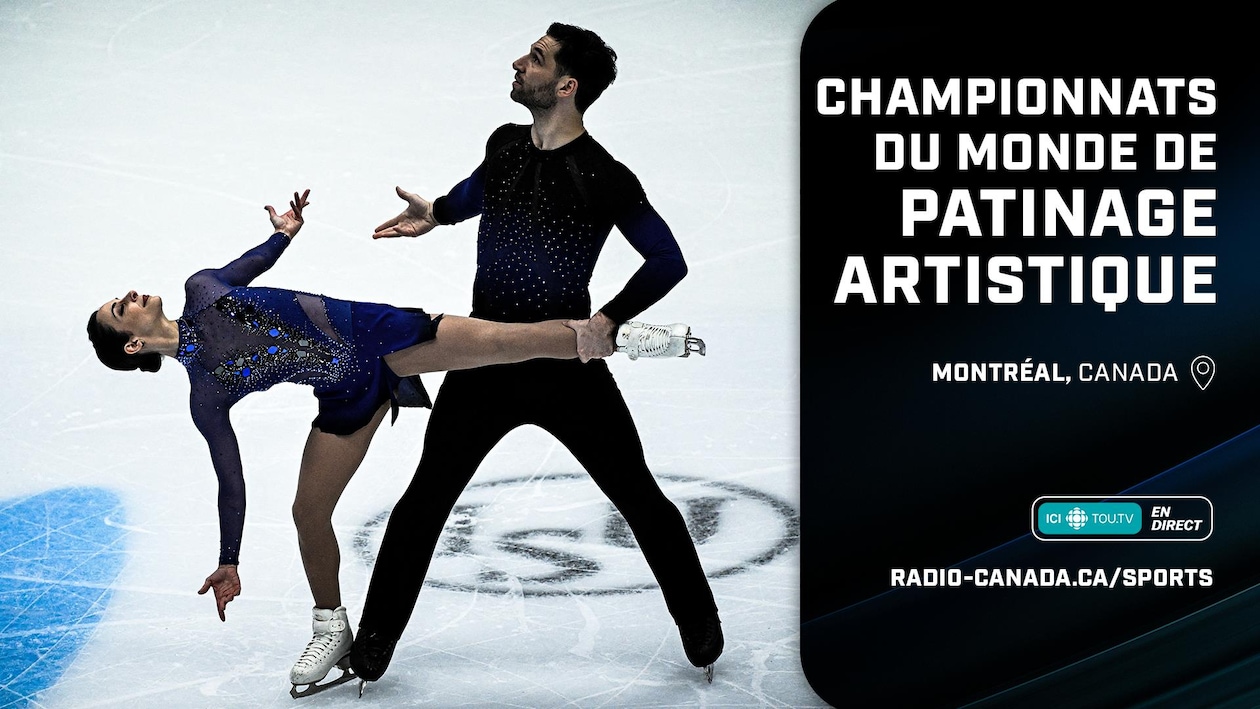 Radio-Canada Sports diffuse les Championnats du monde de patinage artistique à Montréal.