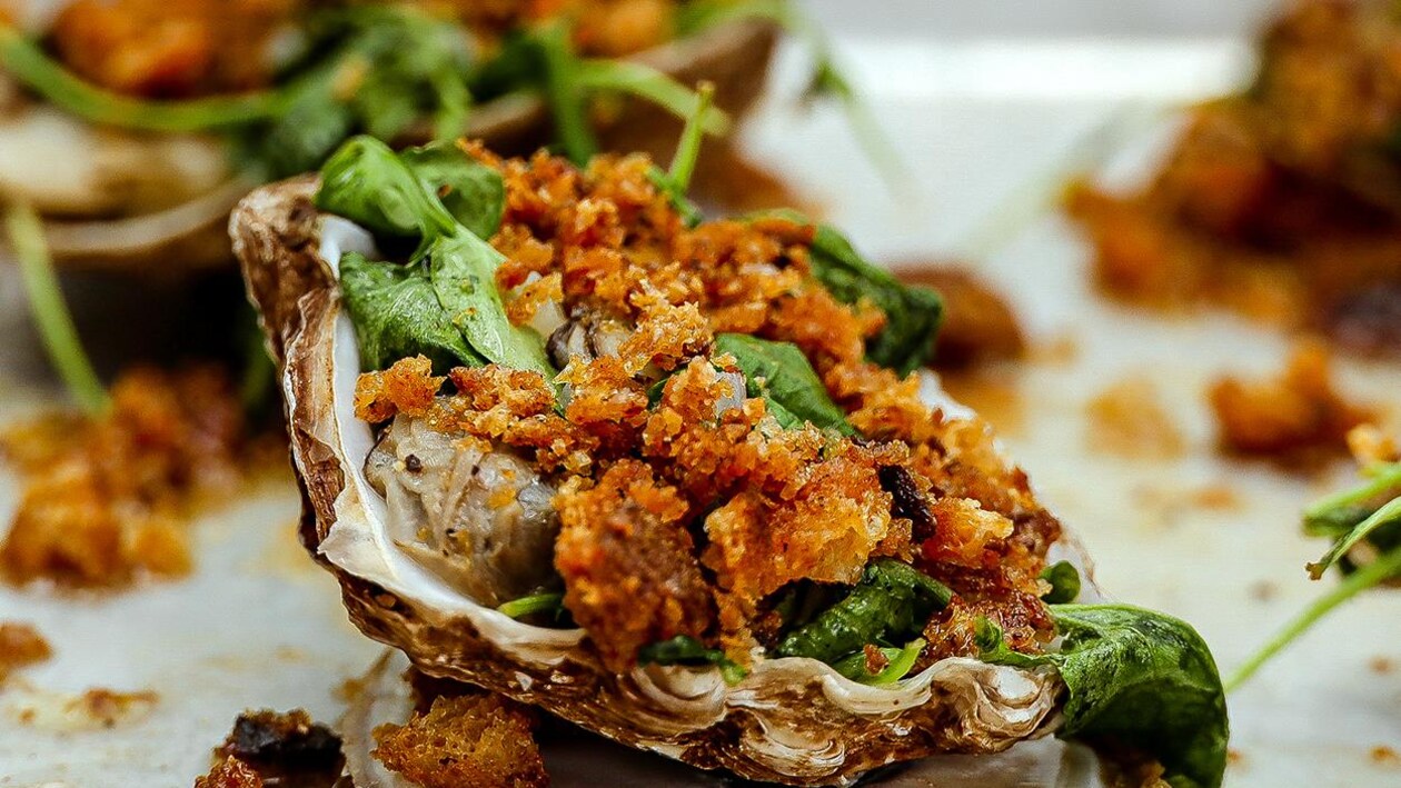 Huîtres au four | 5 chefs dans ma cuisine