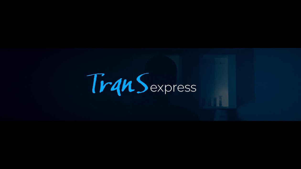 Le titre du reportage Trans express.