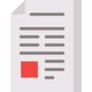 Icône d'un document en papier