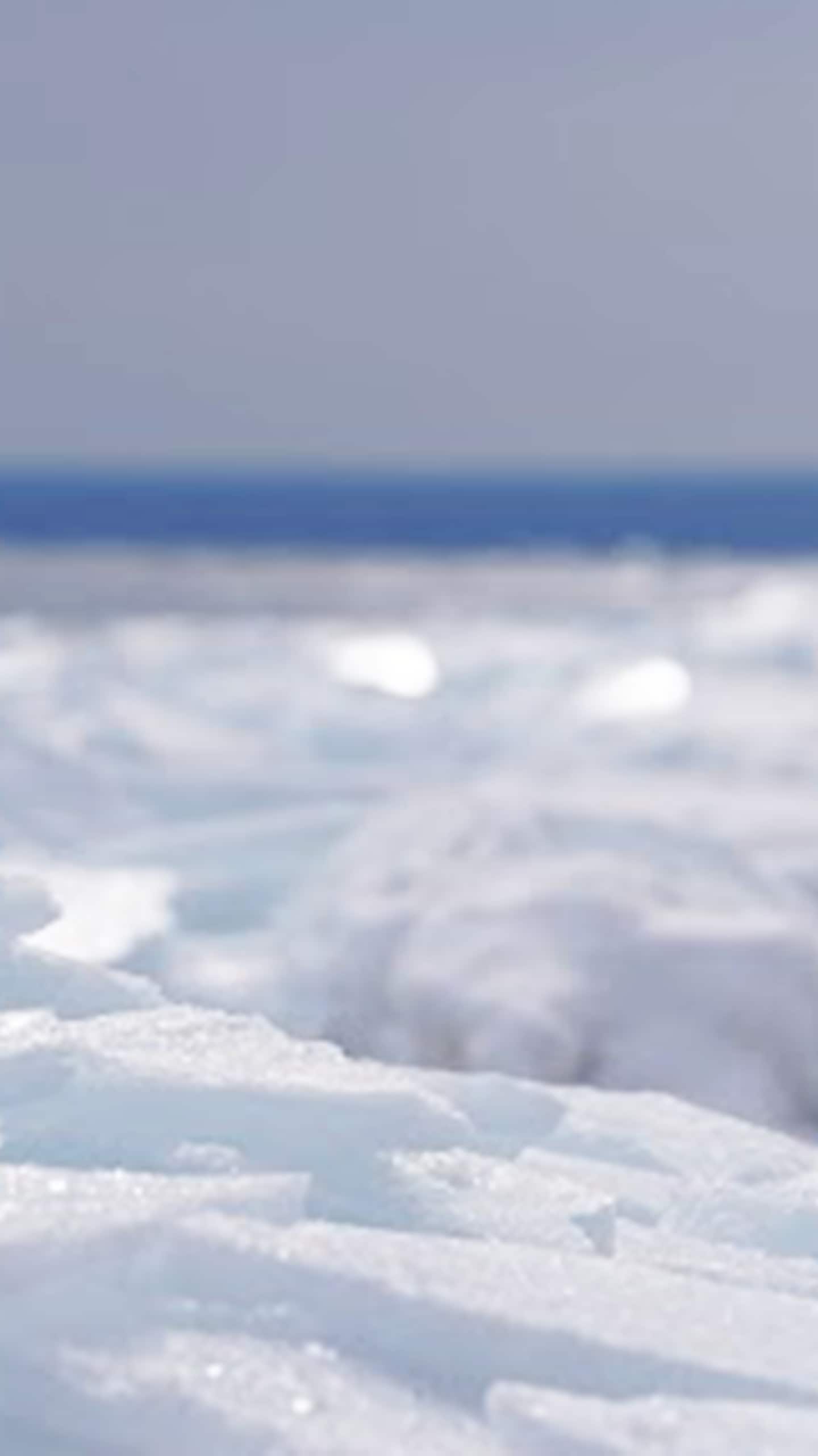 Les glaces dans la baie des Chaleurs.