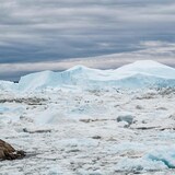 La fonte d'un glacier au Groenland.