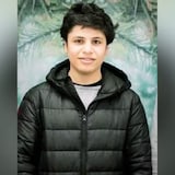 الشاب القاصر أحمد المرّاش الذي قُتل طعناً في هاليفاكس في 22 نيسان (أبريل) 2029.