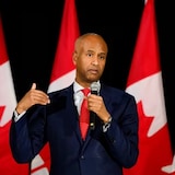 وزير التنمية الدولية الكندي، أحمد حسين.