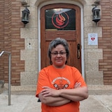 Phyllis Webstad, the founder of Orange Shirt Day, says she would travel to Ottawa and advocate for the creation of laws that combat residential school denialism if she needs to.