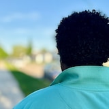 Abdiweli Mohamed, 36, is seen in Winnipeg in May 2026. CBC News is not showing his face to protect the identities of his children. 