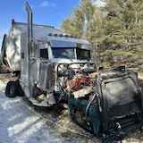 Un accidente de camión.