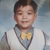 Alvin Ma, pictured here in Grade 1, was placed in classes for English as a second language.