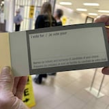 An adapted ballot.