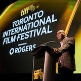 Cameron Bailey, chef de la direction du Festival international du film de Toronto, lors d'une conférence de presse le 20 août 2025.
