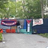 Nuevo campamento pro-palestino en Montreal