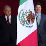 Prime Minister Justin Trudeau and Mexican President Andres Manuel Lopez Obrador.