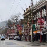 疫情下的溫哥華唐人街。