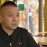 An Dong Pan, a Canadian permanent resident living in Richmond, says as a Realtor, he frequently works with clients who need to move sums of money from China to Canada. (Mike Zimmer/CBC)