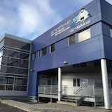 Les bureaux de la Commission scolaire Kativik, Kativik Ilisarniliriniq, à Kuujjuaq, au Nunavik.