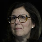 Depot du rapport sur la mort de Napa Raphael André. La coroner Stéphanie Gamache a déposé son rapport ce matin.  

Photo prise au Quartier général de la SQ, à Montréal, Québec. 

Sur la photo: (gauche à droite) La coroner Stéphanie Gamache 
Le 15 mai, 2025. 2025/05/15

Photo: Ivanoh Demers \ Radio-Canada




