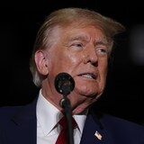 Le candidat républicain à la présidence et ancien président des États-Unis Donald Trump lors d'un événement de campagne au Greensboro Coliseum le 2 mars 2024 à Greensboro, en Caroline du Nord. 