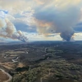 The wildfire threatening Fort McMurray grew rapidly on Monday, fueled by shifting winds. 
