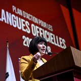 Minister of Official Languages Ginette Petitpas Taylor says Ottawa recognizes there is a labour shortage, especially when it comes to bilingual workers. (Justin Tang/The Canadian Press)