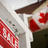 A home for sale in Toronto. After peaking at more than $816,000 in February 2022, the average selling price of a Canadian home has fallen for two months in a row. (Evan Mitsui/CBC)