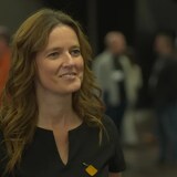 Jacqueline Lee, TechNL chair, says she hopes the tech industry will convince more young people to stay in Newfoundland and Labrador. (Mark Cumby/CBC)