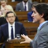 Justin Trudeau en el Parlamento.