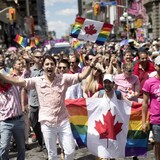 Justin Trudeau au défilé de la fierté gaie