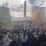 A pro-Palestinian encampment went up on the campus of the Université du Québec à Montréal (UQAM) on May 12. The university is now seeking an injunction to restrict protest encampments within three metres of its buildings. 