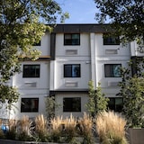 A modular housing unit in the Marpole neighbourhood of Vancouver is pictured on Oct. 1, 2019. 