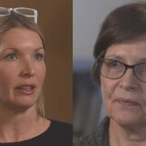 Heather Crane, left, and her mother, Donna Letto, described how sophisticated scammers are taking advantage of people's kindness and willingness to help. (Mark Cumby/CBC)