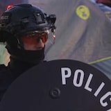 Calgary police forcibly removed some protesters at a pro-Palestinian encampment on the University of Calgary campus after they refused to leave.