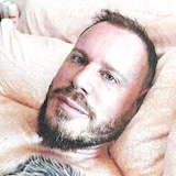 Composite illustration featuring Ryan Wedding in handout stills. 