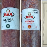 Salami from brands Rea and Bona.